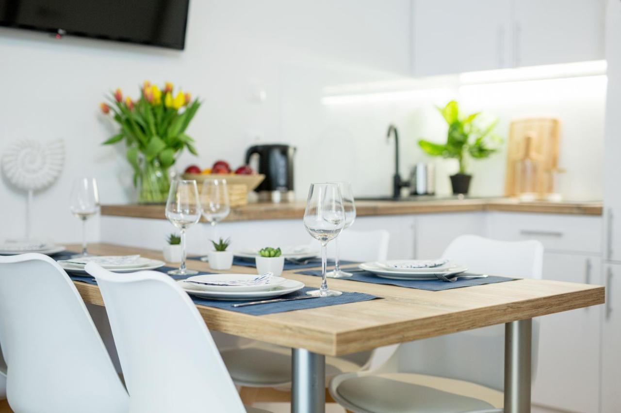 Apartament 9B Blue Marine Poddabie Basen Odkryty Brodziki Plac Zabaw Kültér fotó
