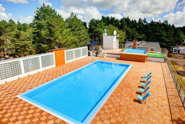 Apartament 9B Blue Marine Poddabie Basen Odkryty Brodziki Plac Zabaw Kültér fotó